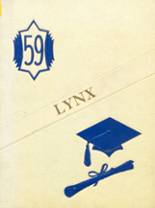 Cooperstown High School 1959 yearbook cover photo