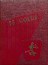 Colusa High School 1955 yearbook cover photo