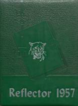 Columbus High School 1957 yearbook cover photo