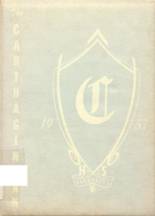 Carthage Community High School 1957 yearbook cover photo
