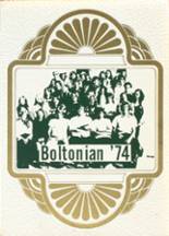 Bolton High School 1974 yearbook cover photo