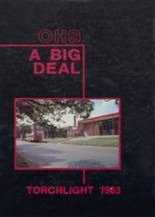 Okmulgee High School 1983 yearbook cover photo