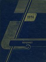 1951 Bippus High School Yearbook from Huntington, Indiana cover image