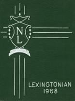 New Lexington High School 1968 yearbook cover photo