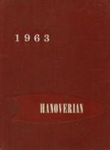 Hanover High School 1963 yearbook cover photo
