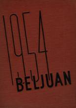 Bellaire High School 1954 yearbook cover photo