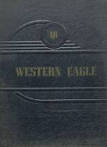 Western High School 1948 yearbook cover photo