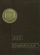 St. Edward High School 1963 yearbook cover photo