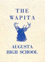 Augusta High School 1952 yearbook cover photo