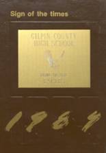 Gilpin County High School 1989 yearbook cover photo