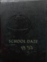 Goodwater High School 1953 yearbook cover photo