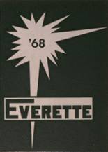 Everest High School 1968 yearbook cover photo