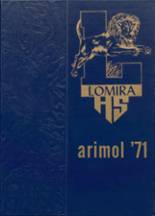 Lomira High School 1971 yearbook cover photo