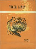 Yamhill-Carlton High School 1951 yearbook cover photo