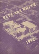 White Pine County High School 1952 yearbook cover photo