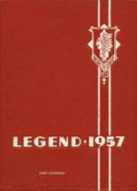 North Side High School 1957 yearbook cover photo
