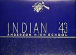 Anderson High School 1943 yearbook cover photo