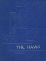 Riverton High School 1958 yearbook cover photo