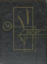 1958 Sherman County Union High School Yearbook from Moro, Oregon cover image