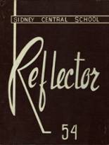 1954 Sidney High School Yearbook from Sidney, New York cover image