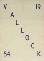 Pollock High School 1954 yearbook cover photo