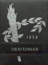 Drayton High School 1956 yearbook cover photo