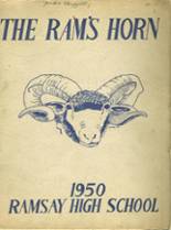 Ramsay High School 1950 yearbook cover photo