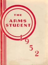 Arms Academy 1952 yearbook cover photo