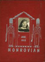 Monroe High School 1952 yearbook cover photo