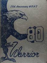 Warrior Run High School 1980 yearbook cover photo