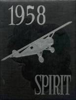 Lindbergh High School 1958 yearbook cover photo