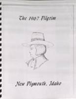1967 New Plymouth High School Yearbook from New plymouth, Idaho cover image