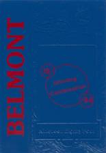 Belmont High School 1984 yearbook cover photo