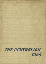 1966 St. Lawrence Central High School Yearbook from Brasher falls, New York cover image