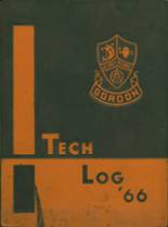 Gordon Technical High School 1966 yearbook cover photo