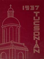 Tucson High School 1937 yearbook cover photo