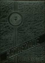 Sayre High School 1958 yearbook cover photo