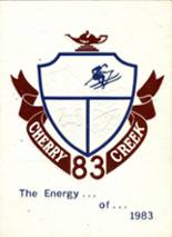Cherry Creek High School 1983 yearbook cover photo