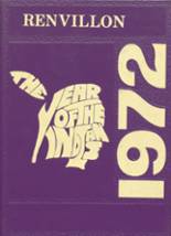 Renville High School 1972 yearbook cover photo