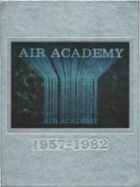 Air Academy High School 1982 yearbook cover photo