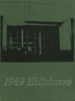 Hillsboro High School 1969 yearbook cover photo
