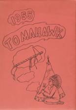 Altamahaw-Ossipee High School 1955 yearbook cover photo