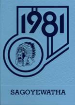 1981 Red Jacket Central High School Yearbook from Shortsville, New York cover image