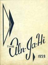 Allen Jay High School 1959 yearbook cover photo