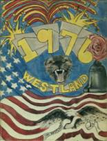 Westland High School 1976 yearbook cover photo