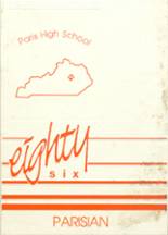 1986 Paris High School Yearbook from Paris, Kentucky cover image