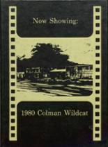 Colman High School 1980 yearbook cover photo