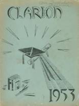 Holden High School 1953 yearbook cover photo