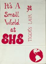 Slaton High School 1972 yearbook cover photo