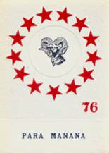 Cimarron High School 1976 yearbook cover photo